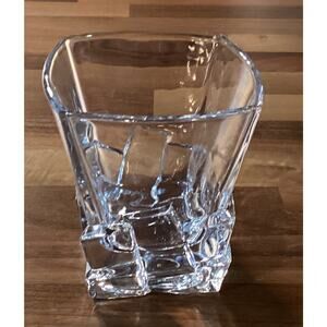 Bohemia Crystal Crack Whiskey Glass